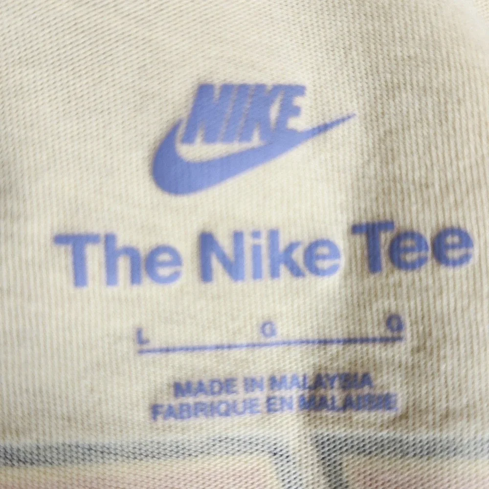 Nike Sole Rally 500 Graphic Tee Mens‎ Large Pale Yellow Monster Van T-Shirt L